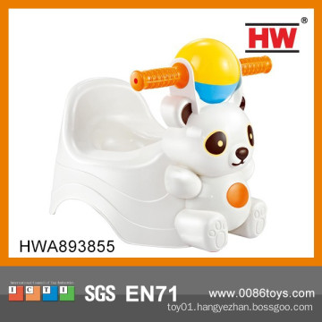 Funny Animal Bear Shape Plastic Baby Chair Toilet